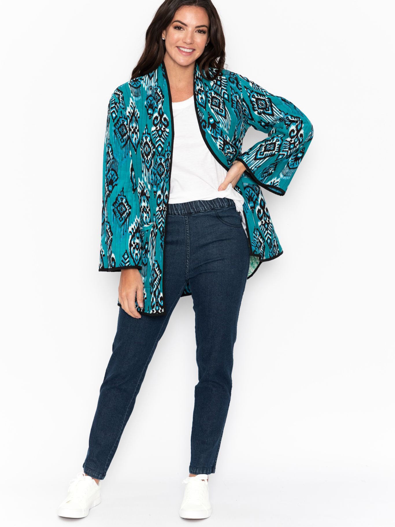 ORIENTIQUE - Isfahani Coat Reversible ( 2 kanten) - Maat XS*