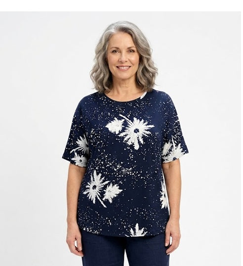Luna Serena - Shirt Joyce - 13 donkerblauw Cristal