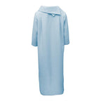 E-Avantgarde - Jurk 100% linnen - blauw/groen - Maat XL