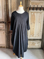 Normal Crazy - Corduroy jurk Balon - Black