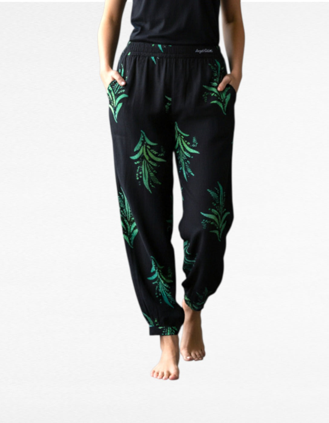 Angel Circle - Broek KT4117T - #2605 Print groen