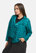 Kekoo - Asymmetrische bolero 'Velena' - Petrol