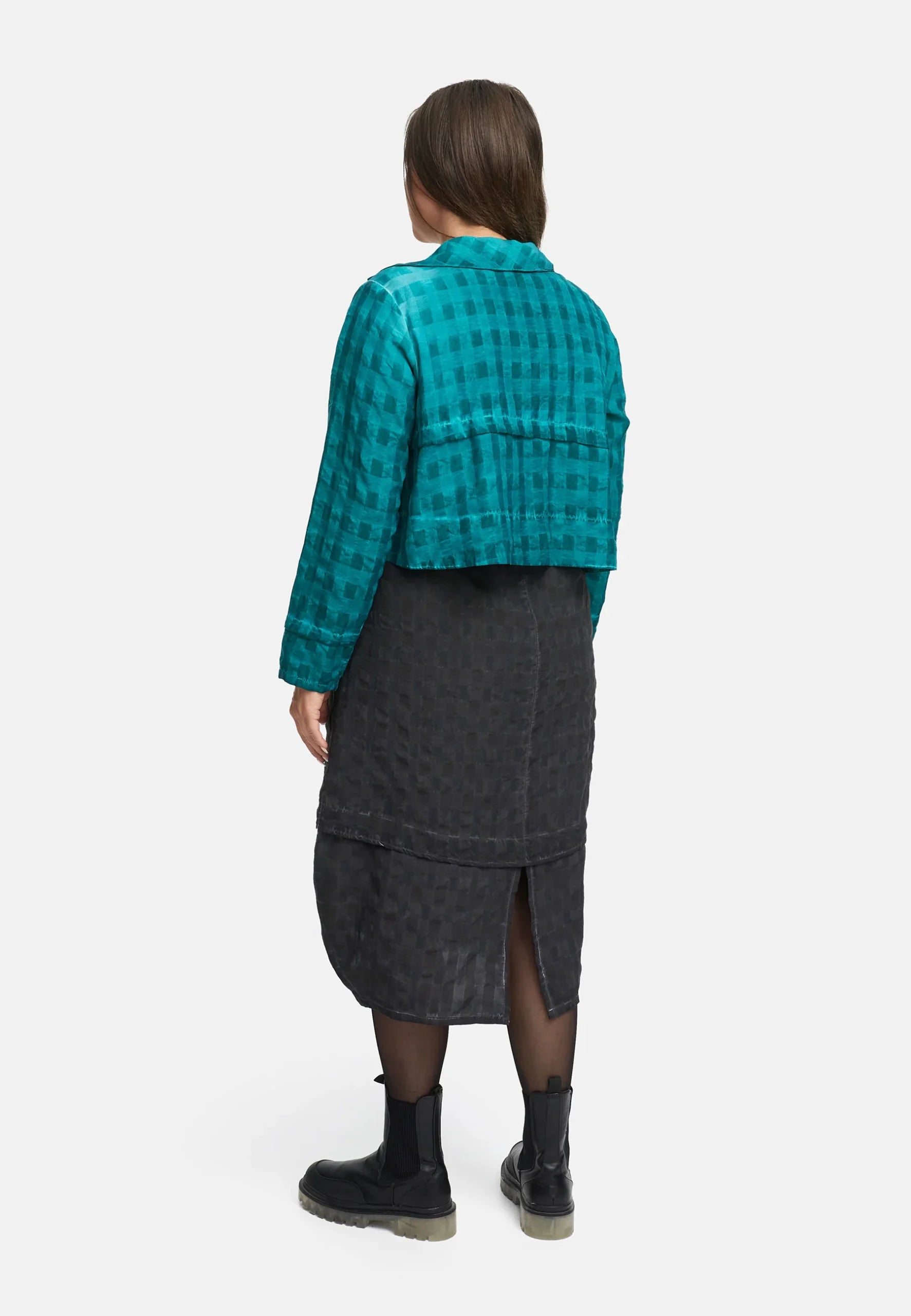 Kekoo - Asymmetrische bolero 'Velena' - Petrol