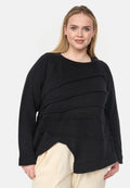 Kekoo - Strickshirt Lena - Zwart