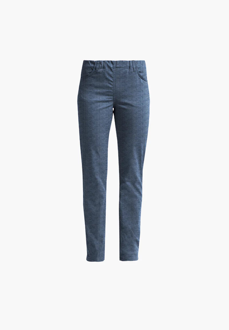 LauRie - Kelly Regular Rib (#101015)  - Blue Denim - Maat 38
