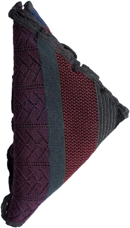 Invero Töne - Driehoekige Merino omslagdoek Kyra 100% wol  - Nachtigal