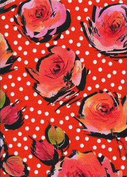 AÏNO - Tuniek Bianca * Rood bloem