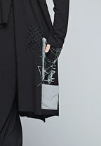Luukaa - Vest - 24K308 - Zwart/Grijs