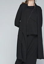 Luukaa - Vest - 24K308 - Zwart/Grijs