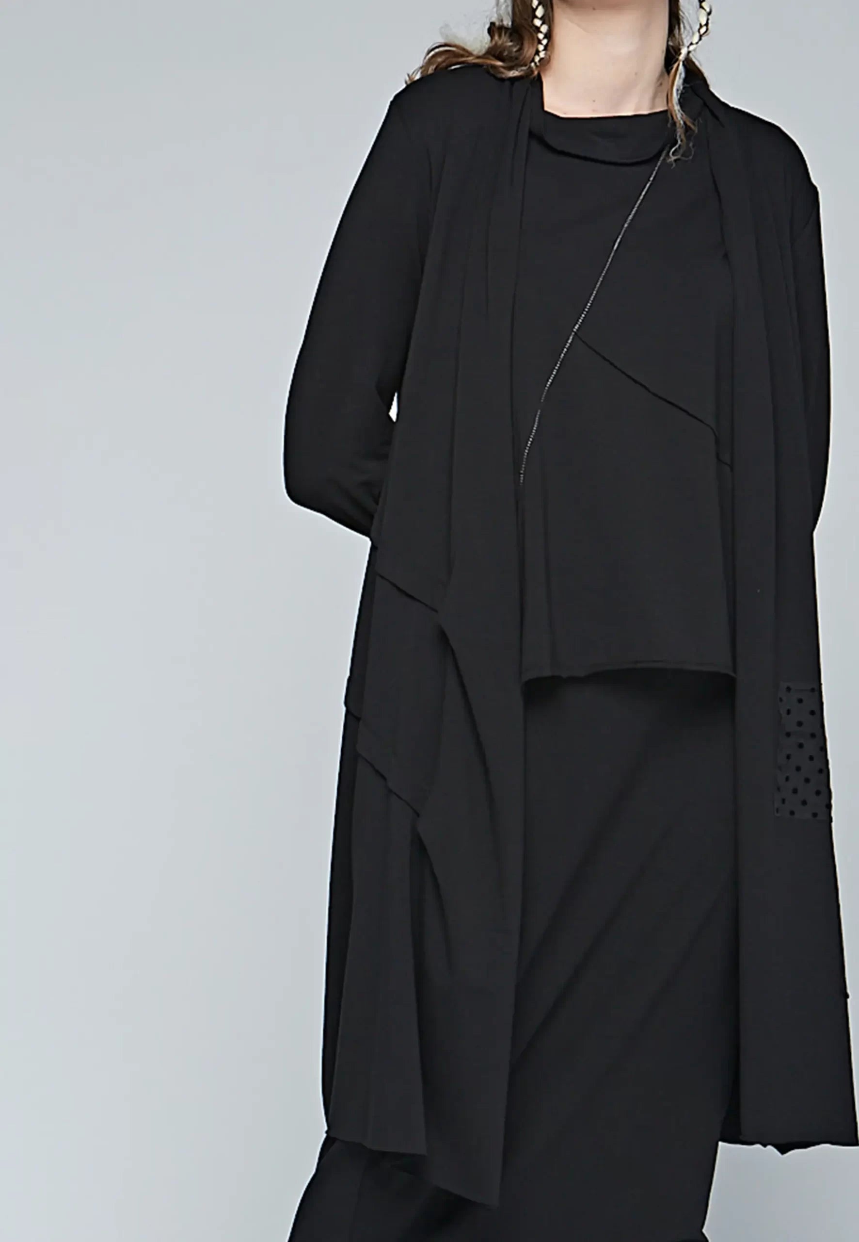 Luukaa - Vest - 24K308 - Zwart/Grijs