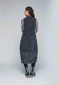 Luukaa - Jurk 24K509 - Black Denim