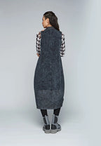 Luukaa - Jurk 24K509 - Black Denim