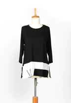 Luukaa -  Blouse - Black white