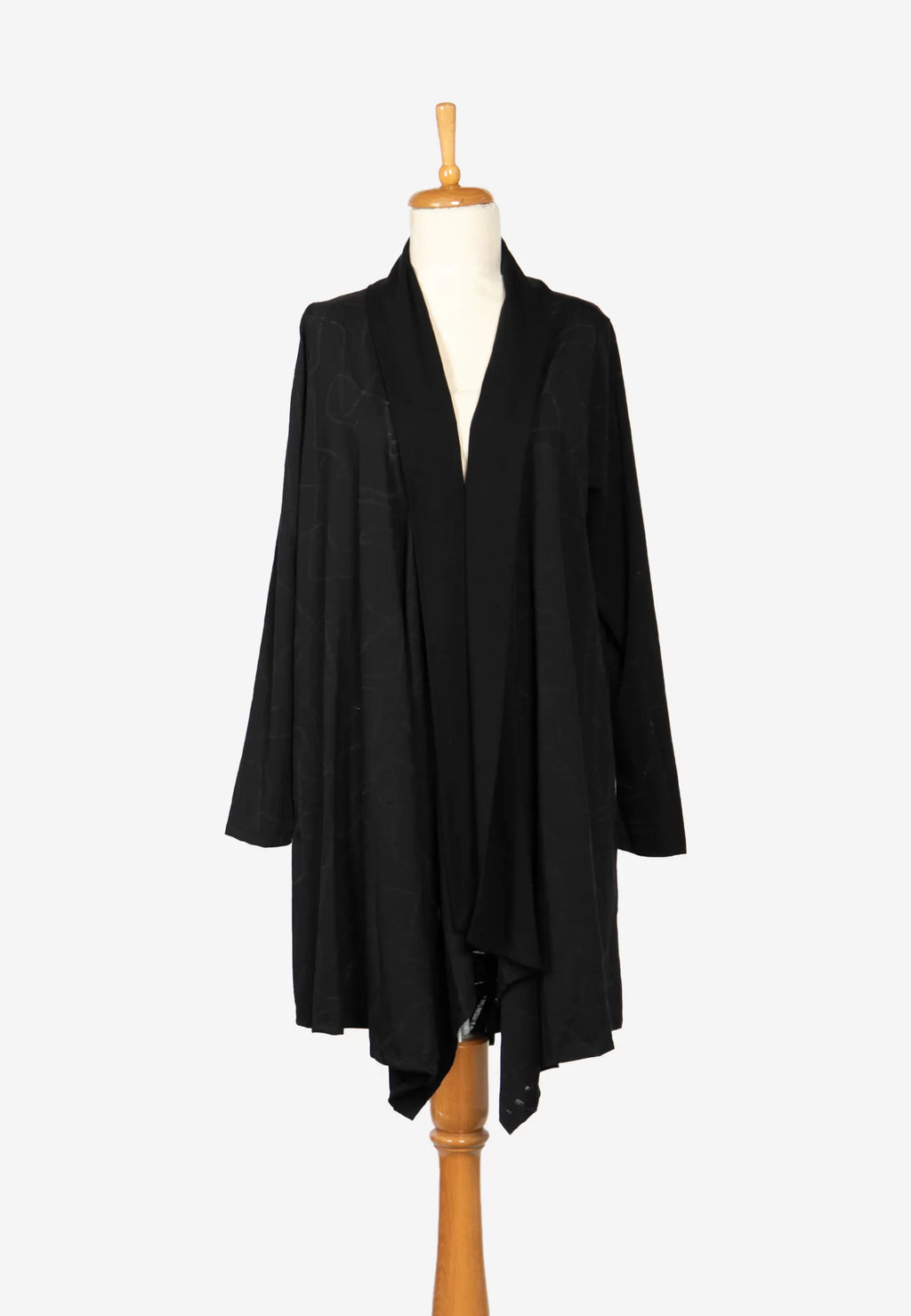Luuka - Lang vest - Black