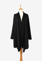 Luuka - Lang vest - Black