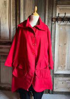 La Bass - Jas met wol - Rood