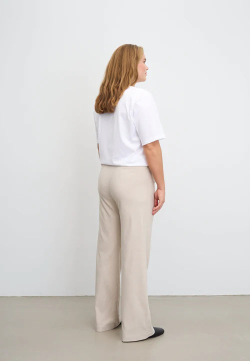 LauRie - Donna Loose ML Viscose (#100887) - Grey Sand