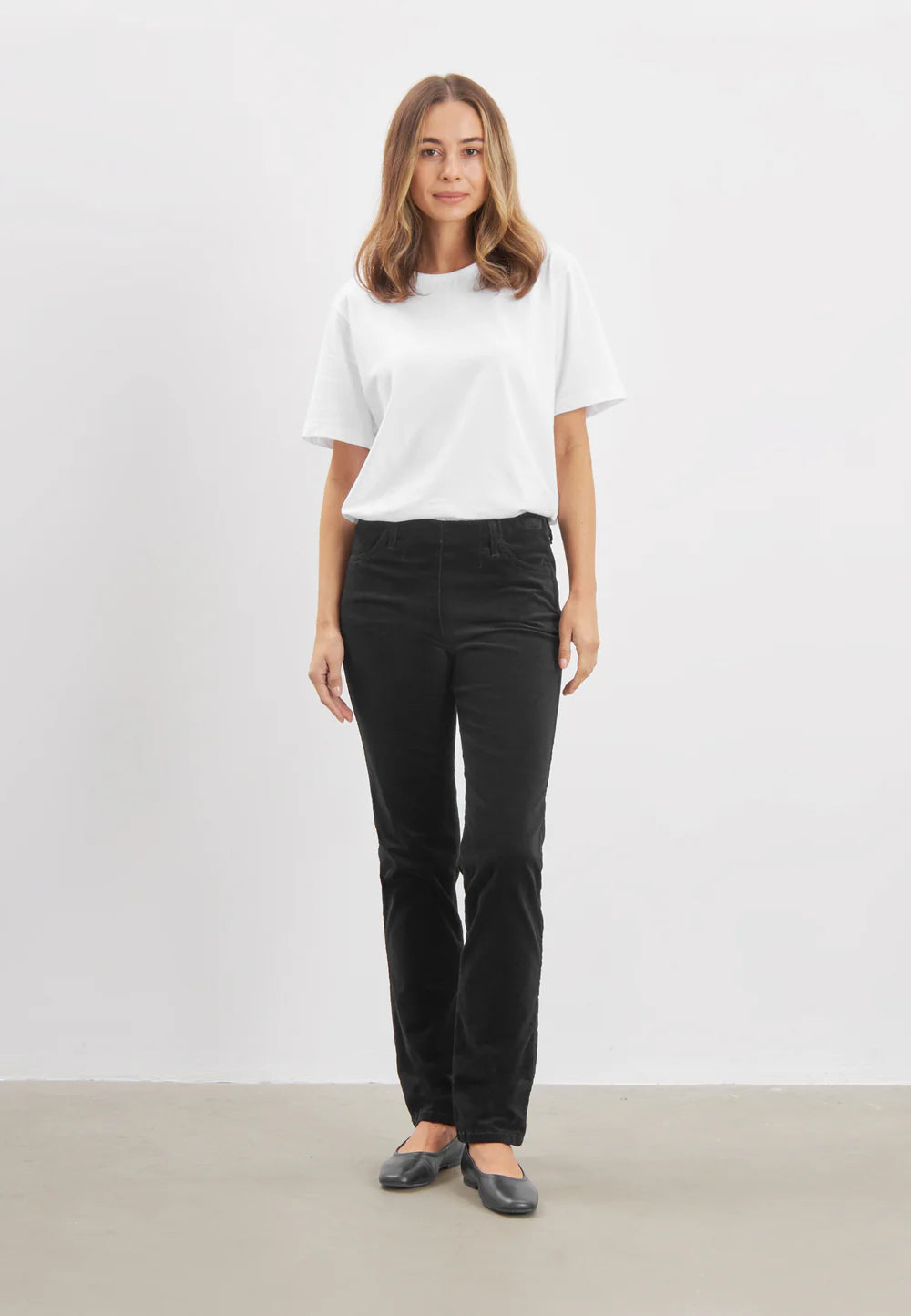 LauRie - Kelly Regular Rib (#23218/100422)  - Black