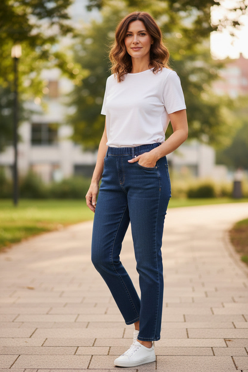 LauRie - Kelly Regular ML (#100805) - Blue Denim