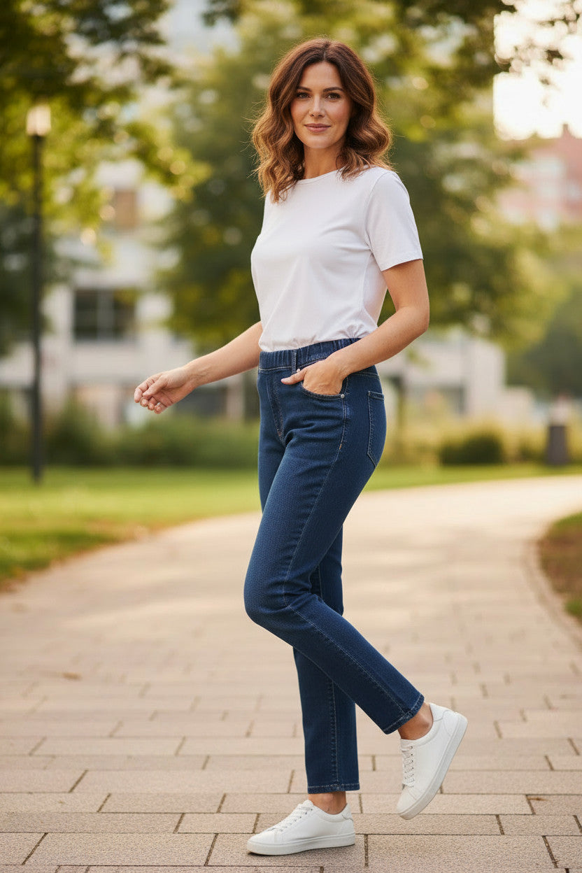 LauRie - Kelly Regular ML (#100805) - Blue Denim