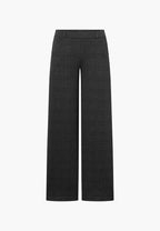 LauRie - Donna Loose ML Viscose (#101192) - Anthracite Check