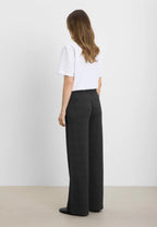 LauRie - Donna Loose ML Viscose (#101192) - Anthracite Check