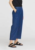 LauRie - Phoebe Loose Crop (#100605) - Medium Blue Denim