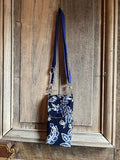 LIEZ -  handmade - Telefoontasje - Donkerblauw