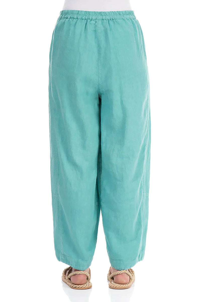 Grizas - Linnen broek Mint groen