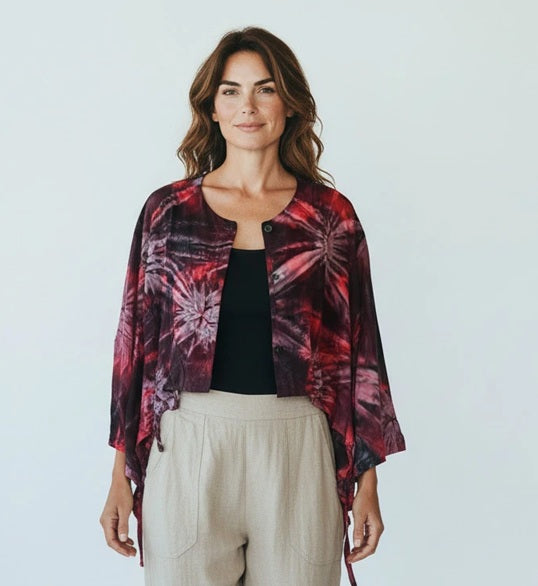 Luna Serena - Vestje Cleo - batik print
