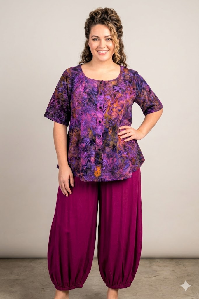 Luna Serena - Blouse Noella - 02 Lila-pink