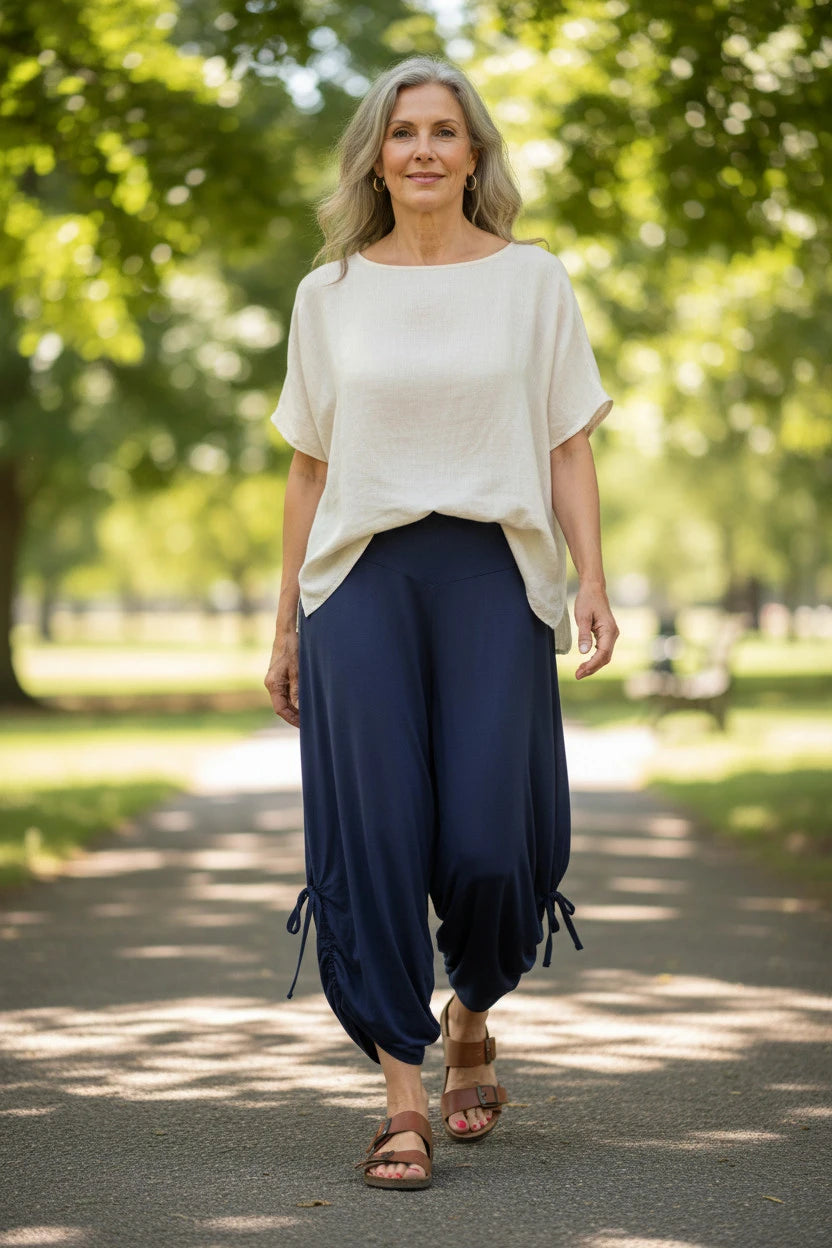 Luna Serena - Broek Comfort 54B - Dark blue