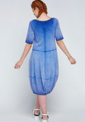 Luukaa - Jurk - lavendelblauw - Maat 2