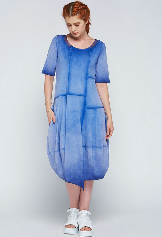 Luukaa - Jurk - lavendelblauw - Maat 2