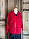 MB style - Jasje wol met rits - Rood