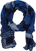 Invero Töne - Manu Merinosjaal, 100% wol - Blau