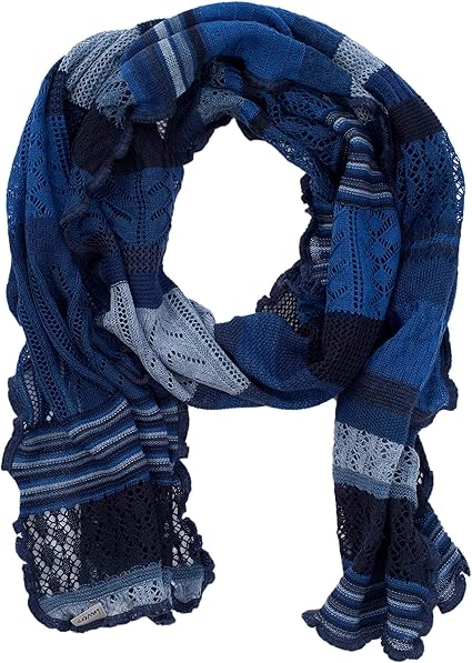 Invero Töne - Manu Merinosjaal, 100% wol - Blau