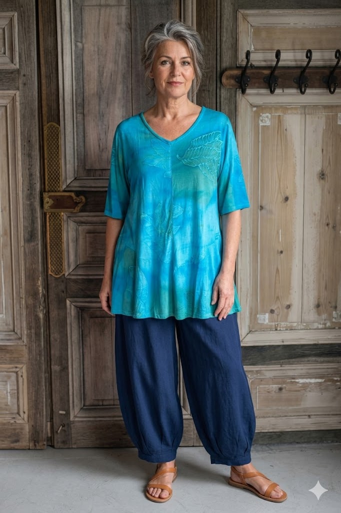 Mapa Mundo - Katja Batik turquoise *