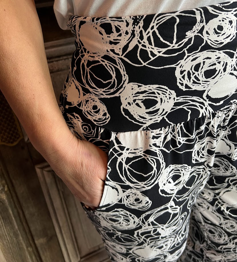 Mapa Mundo - Broek Thomas - Print Cirkels - Maat S*