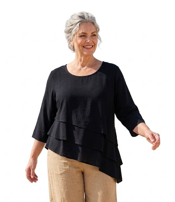 Luna Serena - Shirt Marcy - 05 Black