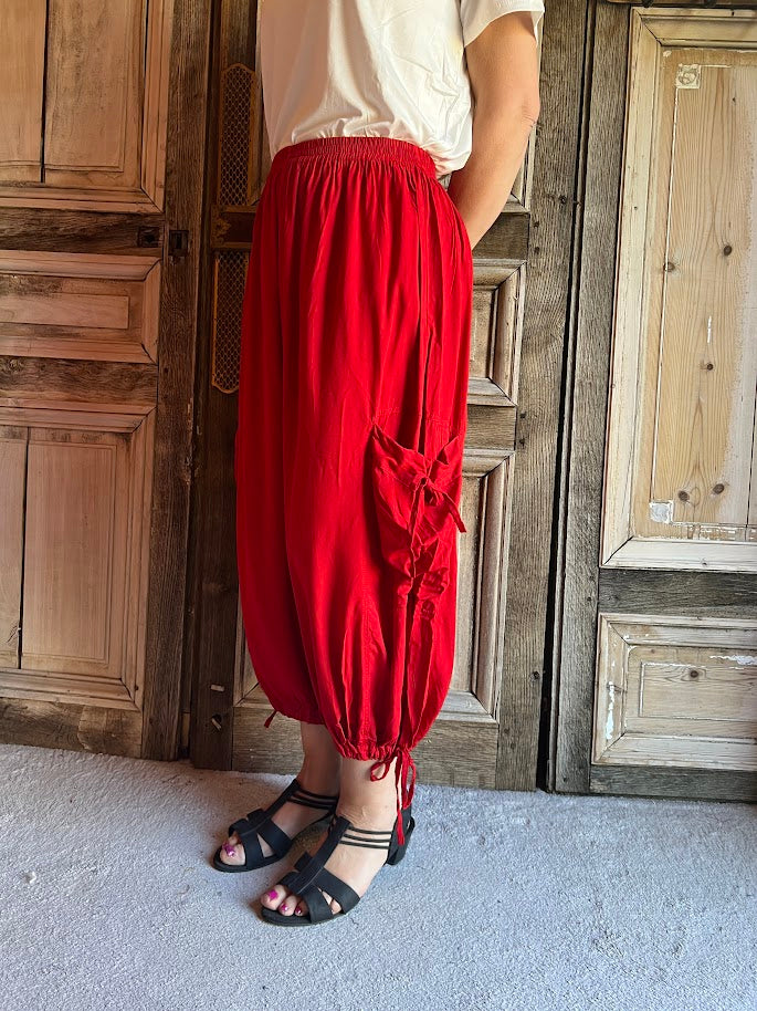 Normal Crazy - Midi broek Seiko - Rood