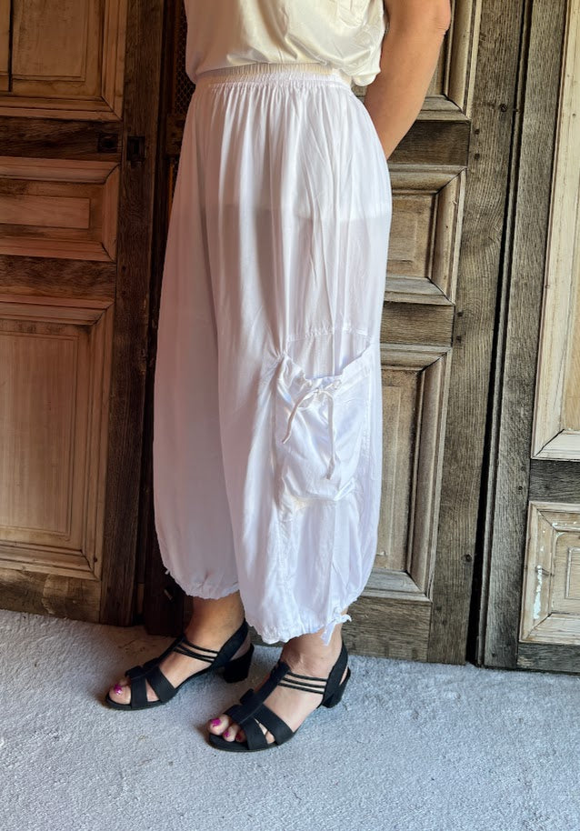 Normal Crazy - Midi broek Seiko - White