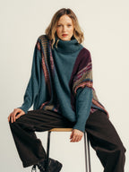 Eribé - Trui Montrose Cowl - Hunter - P4332