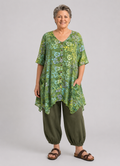 Normal Crazy - Blouse/Jurk Peru - Groen