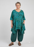Normal Crazy - Tuniek Peru korte mouw - Groen stip