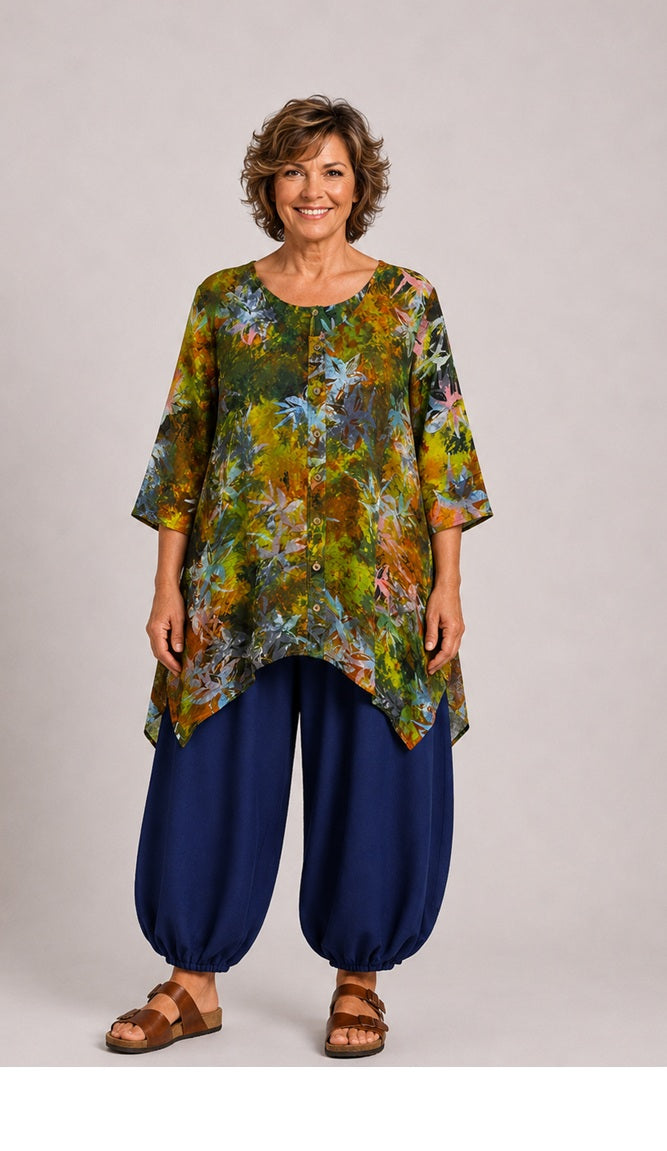 Normal Crazy - Wizard batik - korte mouw