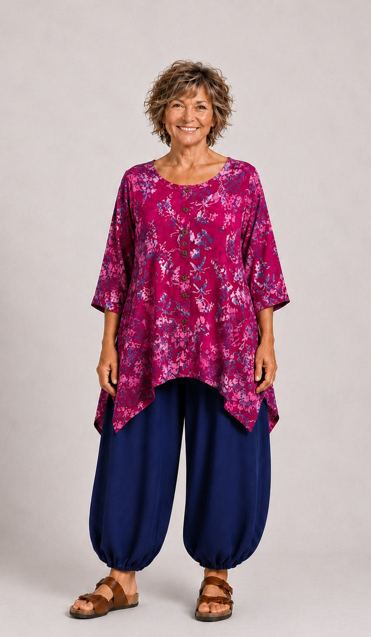 Normal Crazy - Wizard batik - korte mouw