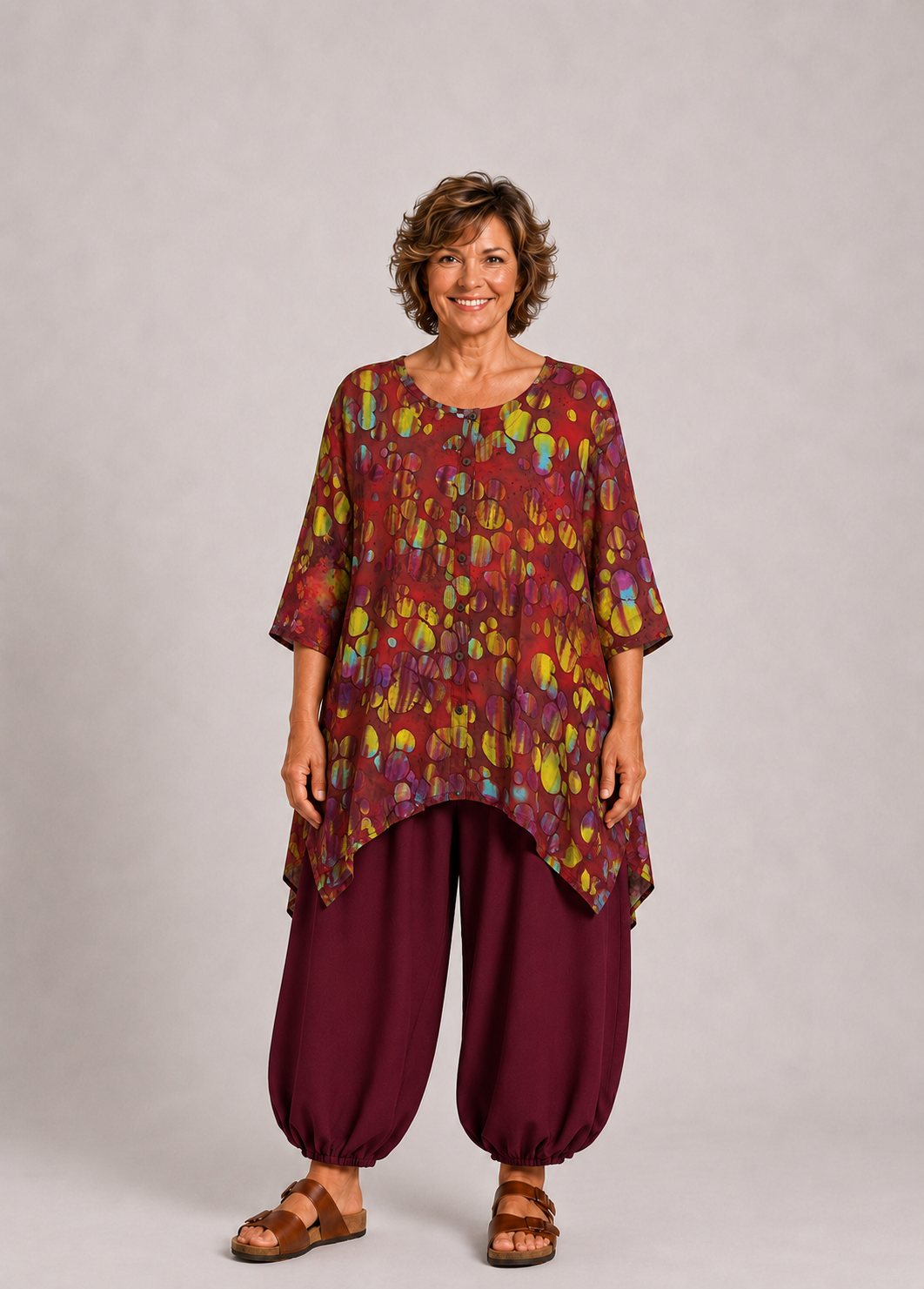 Normal Crazy - Wizard batik - korte mouw