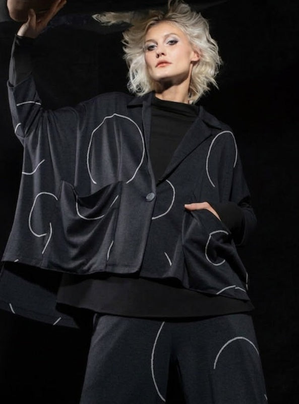 Ozai N Kü - Oversized vest 766094 - Black