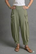 Normal Crazy - Broek Berk - Olijf groen